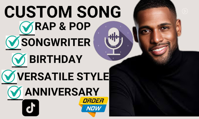 Gig Preview - Create custom song, songwriter, love song birthday anniversary