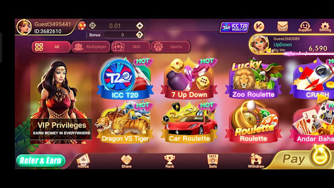 Gig Preview - Develop sport bet website bet365 slot teen patti crash game baccarat poker rummy