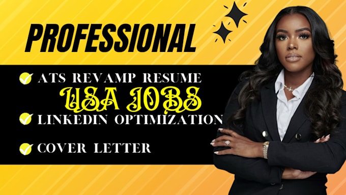 Gig Preview - Provide federal resume writing for your targeted job, usa job