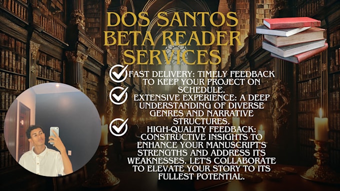 Bestseller - beta reader your and give you excellent feedback