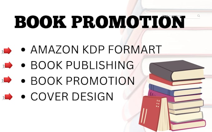 Gig Preview - Promote your book on amazon kdp children book formatting and book publishing