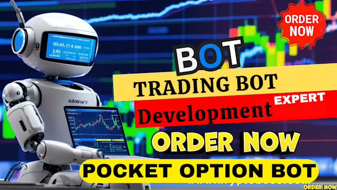 Gig Preview - Develop pocket option bot, pocket bot, pocket option, option bot, iq option bot