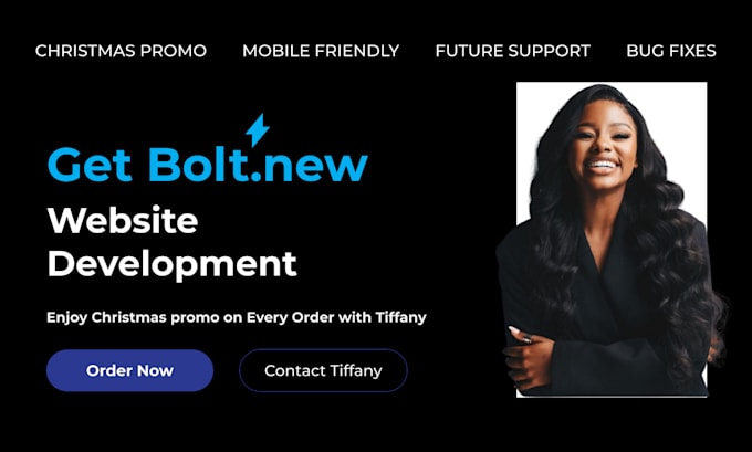 Gig Preview - Develop your dream website using bolt new, bolt ai, duda, unbounce