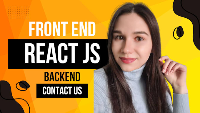 Gig Preview - React js front end web developer mern full stack reactjs next js node js angular