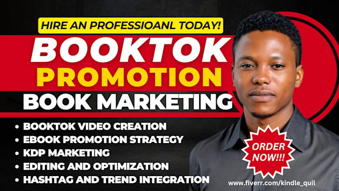 Gig Preview - Do viral booktok video, ebook promotion, tik tok book advertising kdp marketing