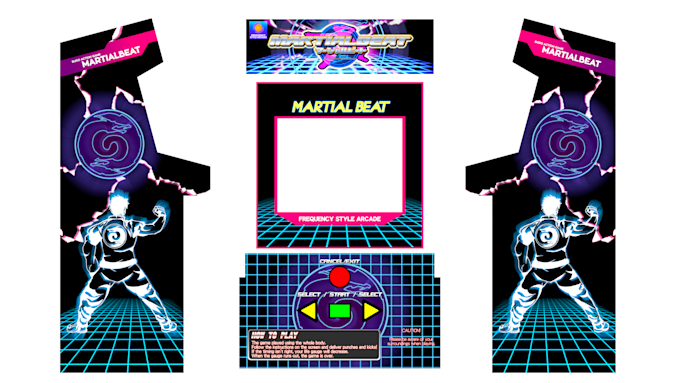 Bestseller - create a custom arcade cabinet artwork