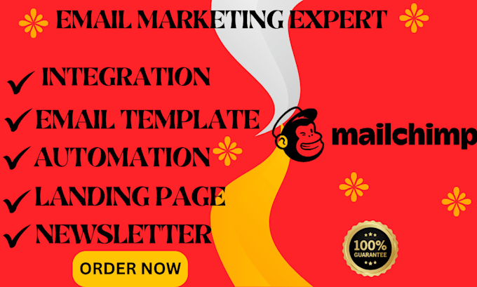 Bestseller - setup mailchimp email template design marketing automation mailchimp newsletter