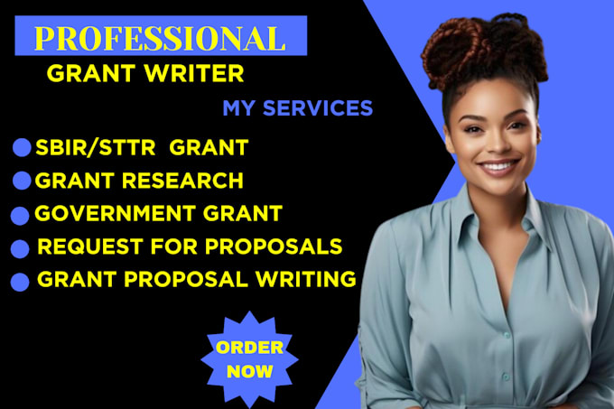 Gig Preview - Do grant proposal writing grant research grant application 501c3