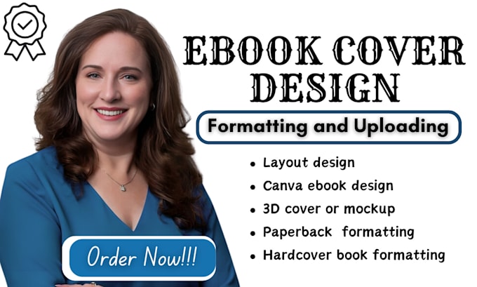 Gig Preview - Do canva ebook book formatting and layout design amazon kdp book publishing