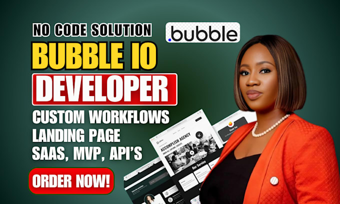 Bestseller - do bubble io developer job, build bubble io app, bubble io website for you