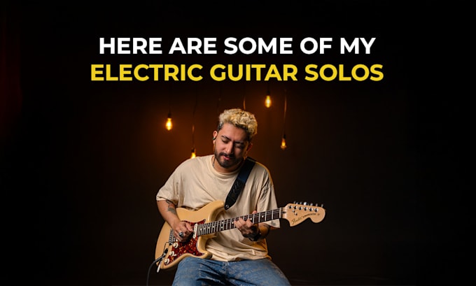 Gig Preview - Record your high quality professional electric guitar