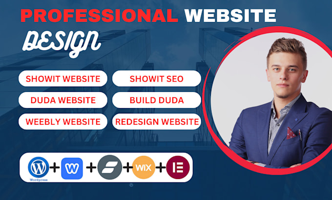 Gig Preview - Build showit website, customize showit  weebly website,  duda website duda seodu