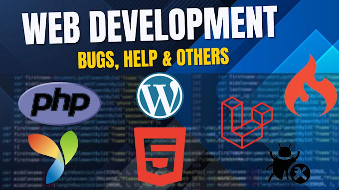 Gig Preview - Develop website in php wordpress laravel, codeigniter, yii, cakephp zend mariadb