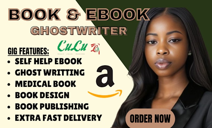 Gig Preview - Ghostwrite your ebook or book with creativity and flair