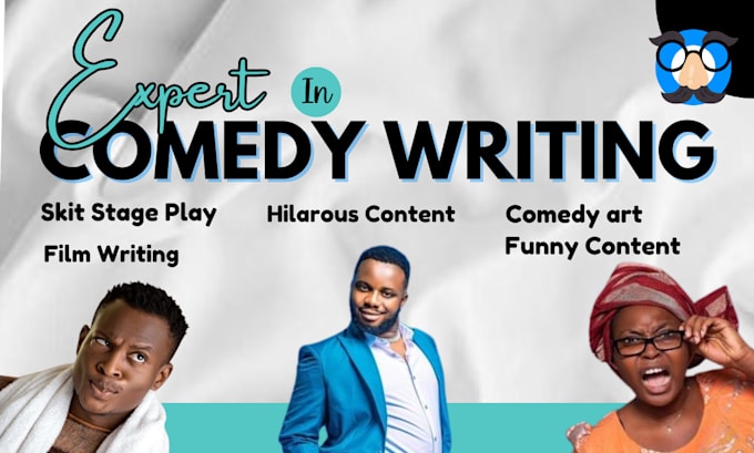 Gig Preview - Write hilarious skit comedy writing jokes ads script and video script