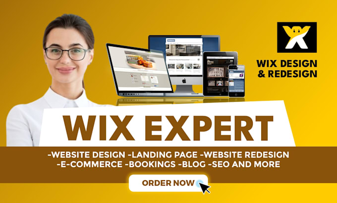 Gig Preview - Wix website redesign wix website design wix website redesign wix design