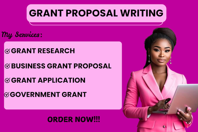 Gig Preview - Research grant proposal, apply, submit google ads grant, business grant writing