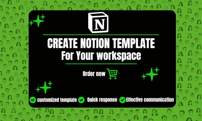 Gig Preview - Create a custom notion template within 24h