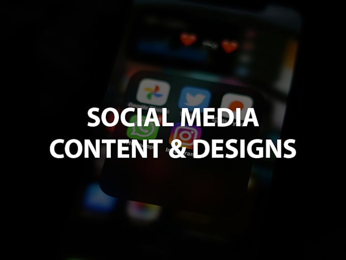 Gig Preview - Do complete social media content creation