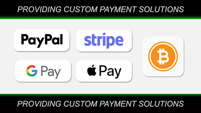 Gig Preview - Integrate stripe, paypal, crypto, or custom payment gateway