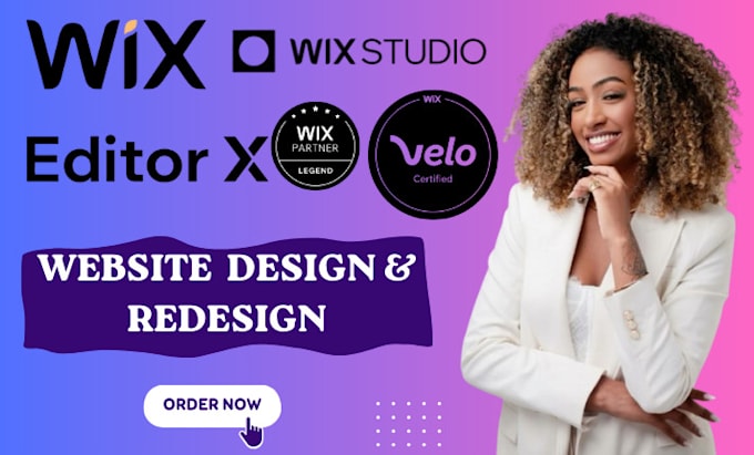 Gig Preview - Responsive wix website clone wix, fix wix, wix editor x, fix wix studio editor x