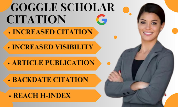 Gig Preview - Increase google scholar citations by referencing your paper in my publication