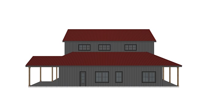 Gig Preview - Draw barndominium and pole barn floor plans