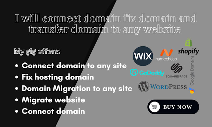 Bestseller - integrate or migrate your domain seamlessly to platforms like wix, shopify