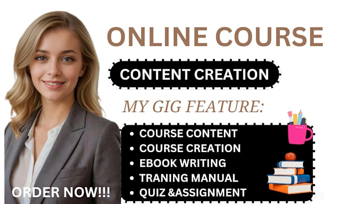 Bestseller - do online course creation course content book writer training manual ppt slides