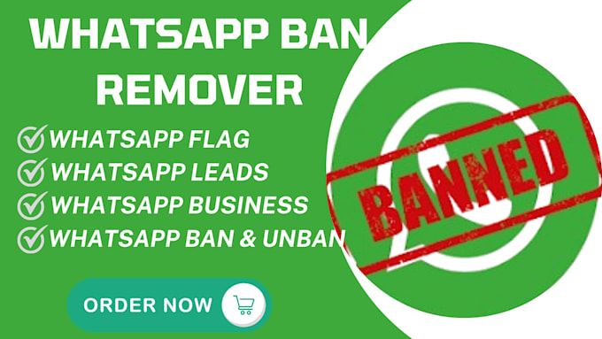 Bestseller - fix whatsapp ban recover whatsapp business unbanned flagged account marketing