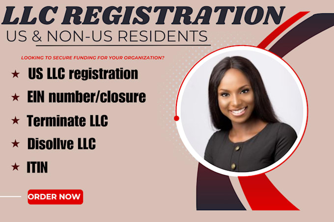 Gig Preview - Dissolve your US llc, llc registration,close ein, itin , company registration