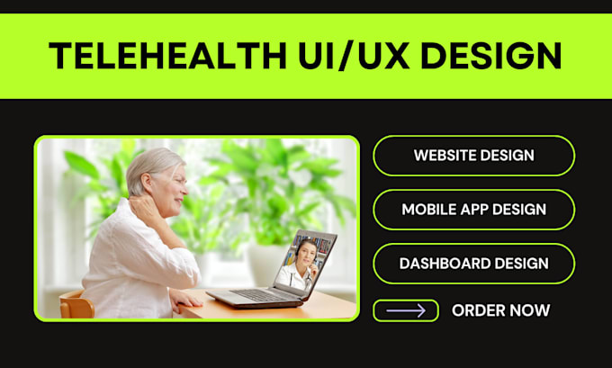 Bestseller - do telehealth uiux design telehealth app ux design telehealth dashboard on figma