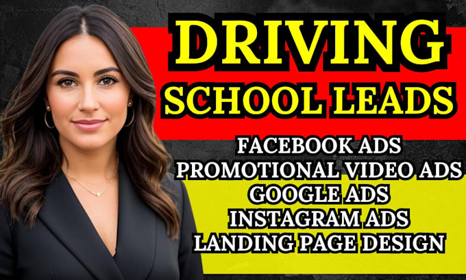 Bestseller - driving school leads driving school facebook ads google ads promo video