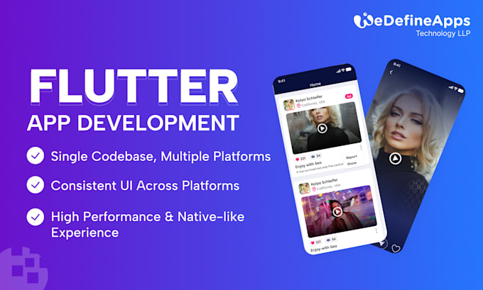 Gig Preview - Our agency will build a mobile app for ios and android using flutter