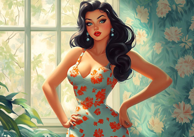 Bestseller - create your unique pin up girl