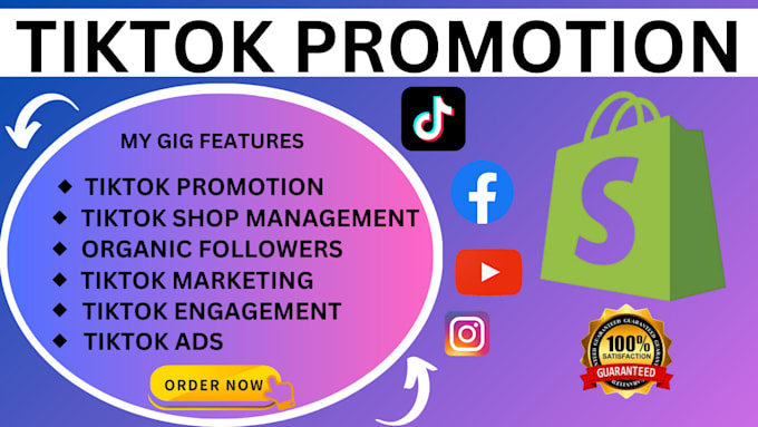 Bestseller - do tiktok promotion growth tiktok marketing tiktok ads social media manager