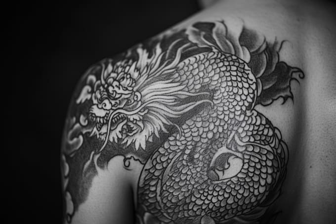 Bestseller - create a custom minimalist tattoo design just for you