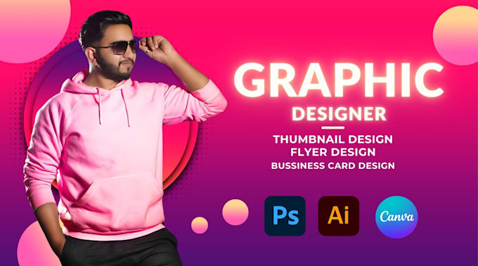 Gig Preview - Be your personal professional graphic designer