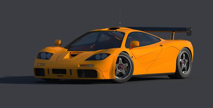 Gig Preview - Use blender,zbrush for 3d realistic car for gta game,car interior,render,beamng