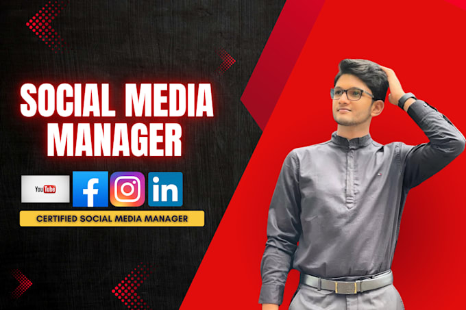 Gig Preview - Be your social media manager