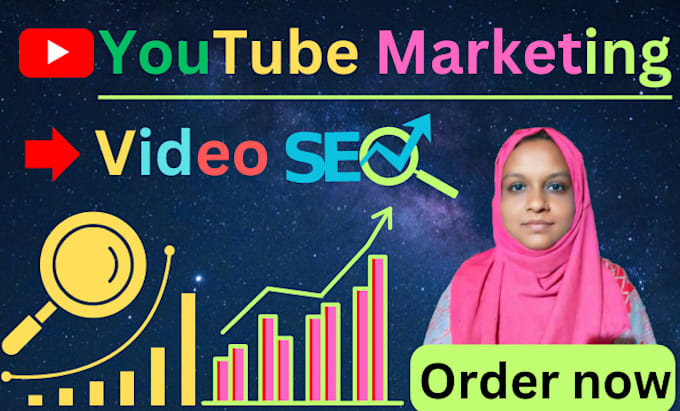 Gig Preview - Do best youtube marketing and promotion with video SEO