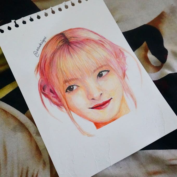 Bestseller - make realistic colored pencil portrait