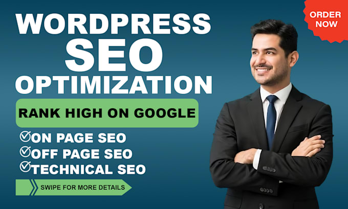 Gig Preview - Do on page seo optimization of your wordpress website