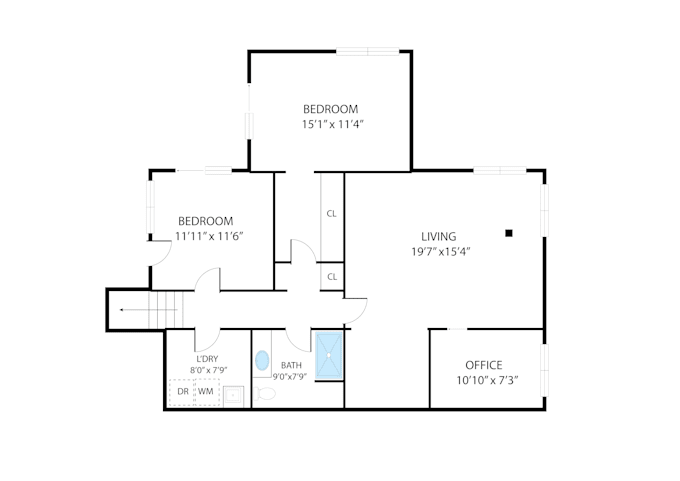 Gig Preview - Redraw floor plan for real estate agent