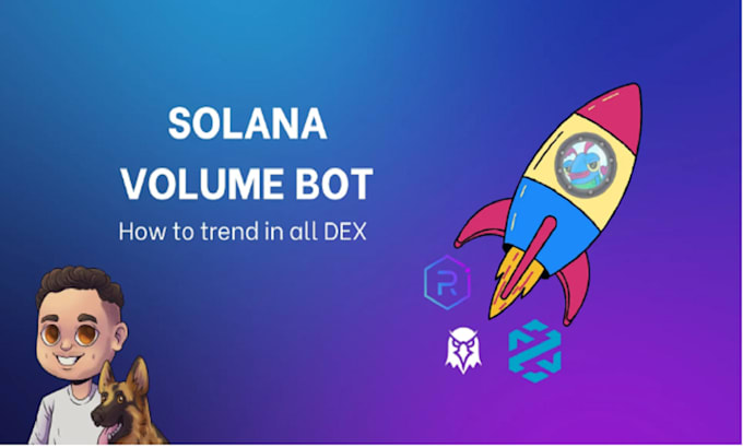 Gig Preview - Solana volume bot, crypto arbitrage bot, dextool bot, crypto trending bot