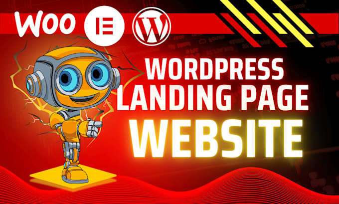 Gig Preview - Build wordpress landing page website