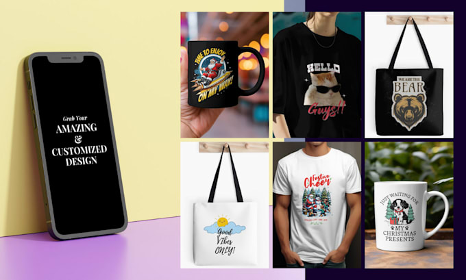 Bestseller - create amazing custom canva designs for tshirts and mugs