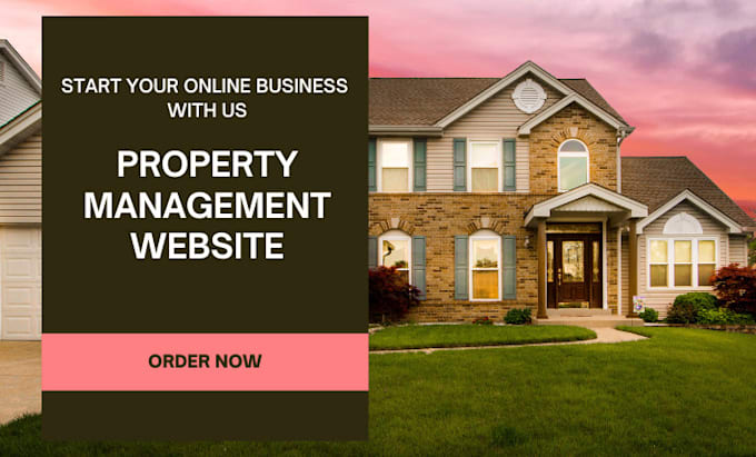 Gig Preview - Design property management website, hotel booking and rental website