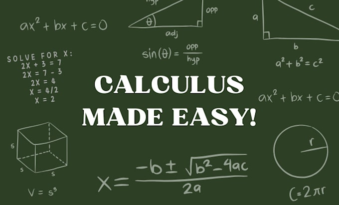 Gig Preview - Make calculus simple with online tutoring