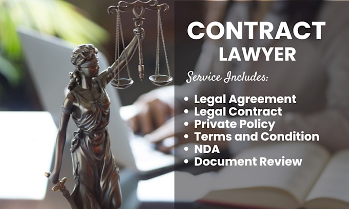 Bestseller - draft legal contracts, agreement, nda, private policy, terms and condition